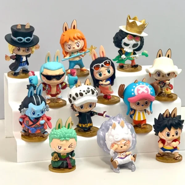 [Pre order] Pop Mart Labubu The Monsters x One Piece Series Single Blind Box - Image 3
